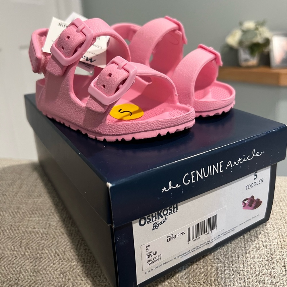 Pink OshKosh B'Gosh Child Rivar Sandal
